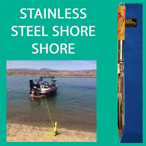 Stainless Steel Shore Spike Large Slide Anchor Shore Spike