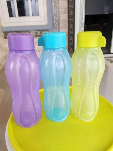 Take All 3pcs Botol Minum Eco Mini 310 Tupperware Second Preloved