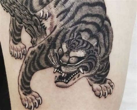 Korean Tiger Tattoo Meaning And Ideas In 2024