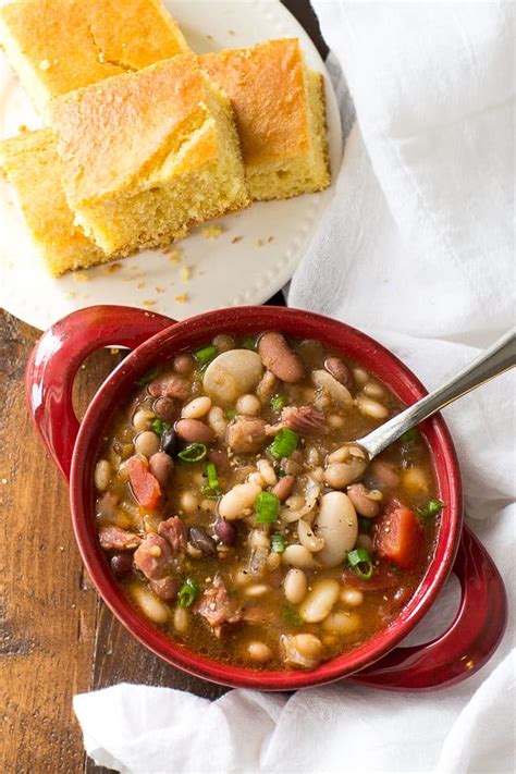 Crock Pot 15 Bean Soup Recipe Ham And Beans Soup