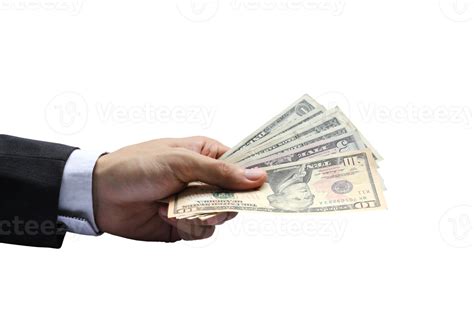 Mano Participaci N Dinero Dolares Png