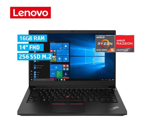 Laptop Lenovo Thinkpad E14 Gen3 14″ Amd Ryzen 5 5500u 256gb Ssd 16gb Ram 20yds00f00 Grupo