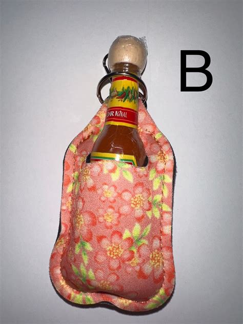 Mini Cholula Hot Sauce Keychain Cholula Hot Sauce Hot Sauce Keychain Great Gift Idea