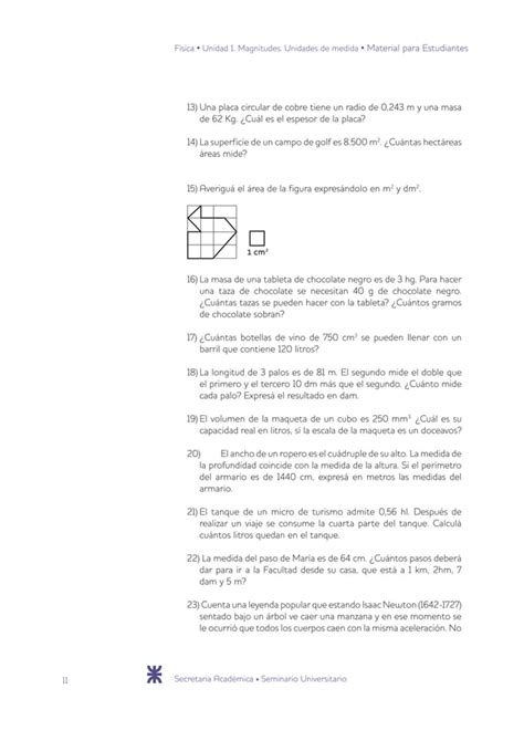 Magnitudes Y Unidades F Sicas Ejercicios Pdf