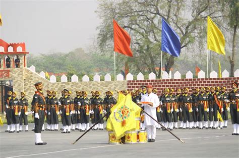 Two battalions of the Dogra regiment were presented with the President ...