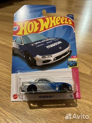 Hot wheels 95 mazda RX 7 купить в Иваново Хобби и отдых Авито