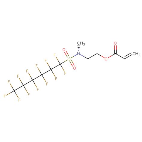 Propenoic Acid Methyl Tridecafluorohexyl Sulfonyl Amino Ethyl