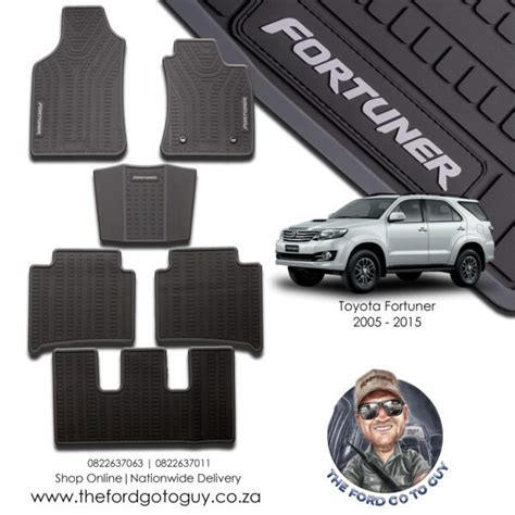 Toyota Fortuner D D Rubber Bundu Basher Floor Mats For Sale The Ford