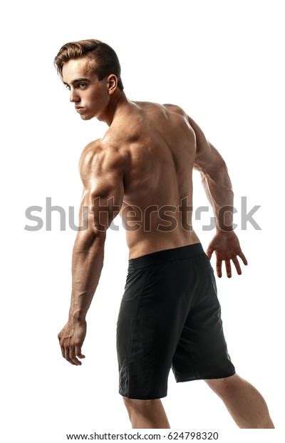 Back View Torso Attractive Male Body Stock Photo Shutterstock