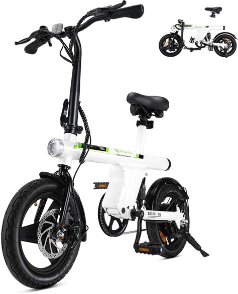 Isinwheel Electric Bike For Adults 500w Motor 18 Mph Folding Ebike 14 Adults Electric