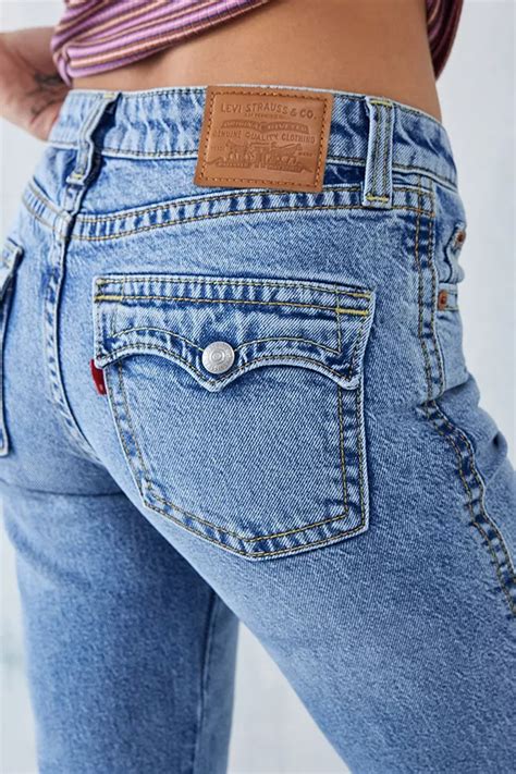 Levis Blue Noughties Bootcut Jeans Urban Outfitters Uk