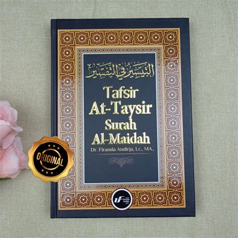 Buku Tafsir At Taysir Surah Al Maidah Toko Muslim Title