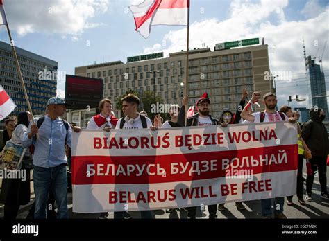 Belarus protests 2020 hi-res stock photography and images - Alamy