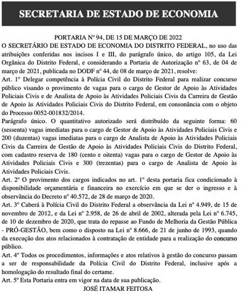 Concurso PCDF Administrativo é confirmado 740 vagas QC Notícias