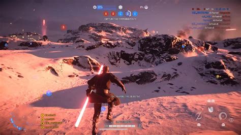 Star Wars Battlefront Ii Darth Maul Killstreak On Hoth Youtube