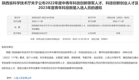 电子信息学院教师入选2023年度陕西省青年科技新星人员名单 西京学院 电子信息学院