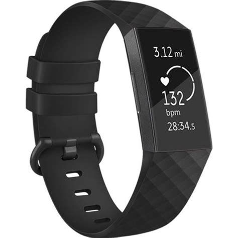 Bracelet Silicone Pour Le Fitbit Charge Noir Cdiscount T L Phonie