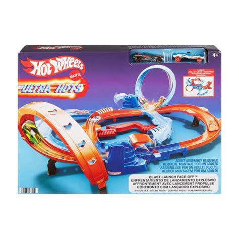 Hot Wheels Ultra Hots Blast Launch Face Off Mattel