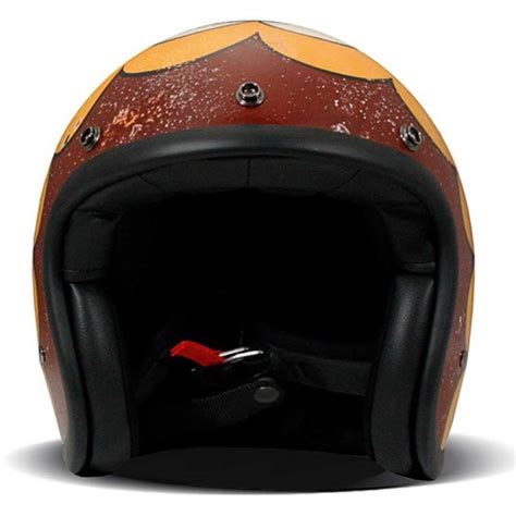 Casco Moto Dmd Jet Vintage Handmade Pow