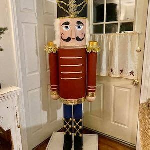 Foot Nutcracker Instructions Face Template And Supply List