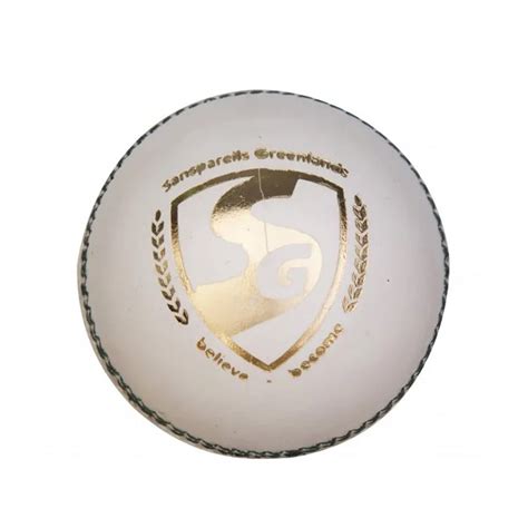 Sg Test White Four Piece Cricket Leather Ball 1pc Prokicksports