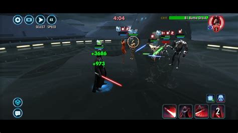 Vader Can Solo GG Droids W Datacron SWGOH YouTube