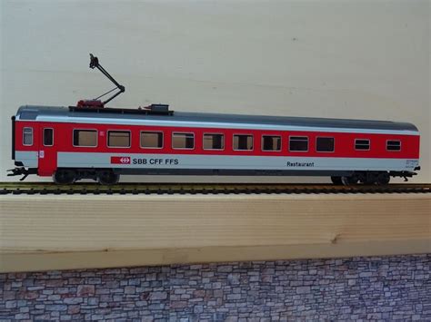 Märklin D Zug Speisewagen SBB rot beige NEU H0 AC OVP Kaufen