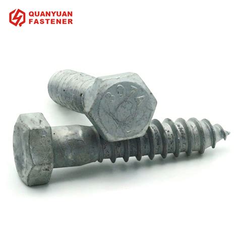 Hex Lag Screws Hot Dip Galvanized Hex Head Lag Bolts China Hex Lag