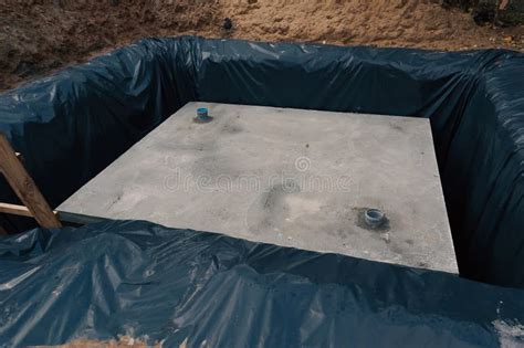 We Are Building An Underground Concrete Shelter Building New Concrete