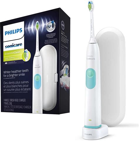 PHILIPS Sonicare Electric Toothbrush Essential Clean, Rechargeable ...