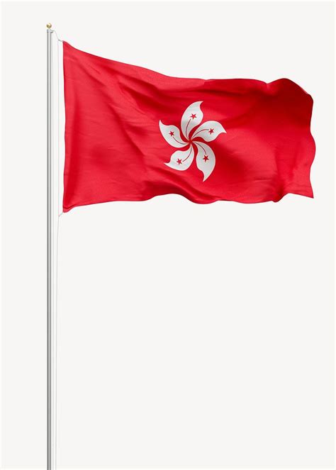 Flag Hong Kong Pole Free Photo Rawpixel