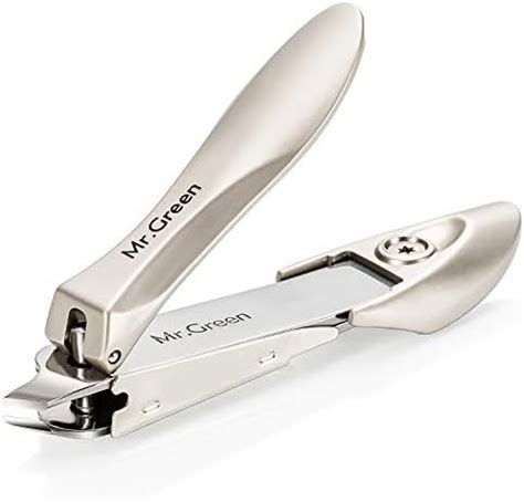 Amazon.com: Nail Clipper with Catcher, Slanted Edge Nail Cutting ...