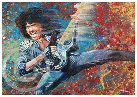 Phil Lynott King Of Dublin Art Print