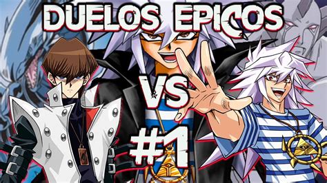 Duelos Picos Memorias Del Fara N Kaiba Vs Bakura Youtube