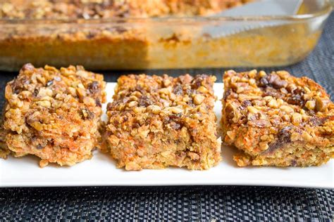 Carrot Cake Oatmeal Baked Two Kooks In The Kitchen