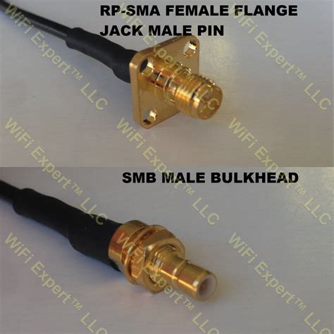 Electrical Equipment And Supplies To Sma Bulkhead Adapter Smb Female Male Wire And Cable Connectors