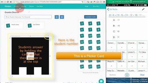 How To Use Plickers In The Classroom Youtube