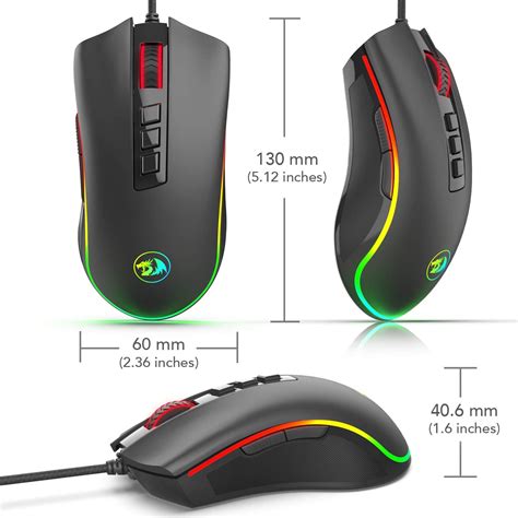 Buy Redragon M711 FPS Cobra FPS Optical Switch LK Gaming Mouse Wired