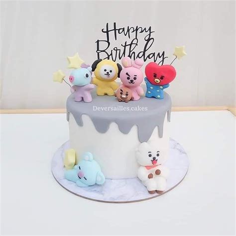 Detail Bt21 Birthday Cake Koleksi Nomer 15