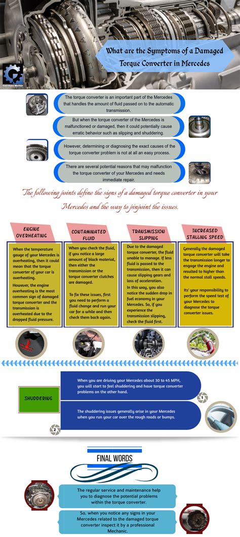What are the Symptoms of a Damaged Torque Converter in Mercedes ...
