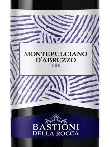 2019 Bastioni Della Rocca Montepulciano D Abruzzo Vivino US