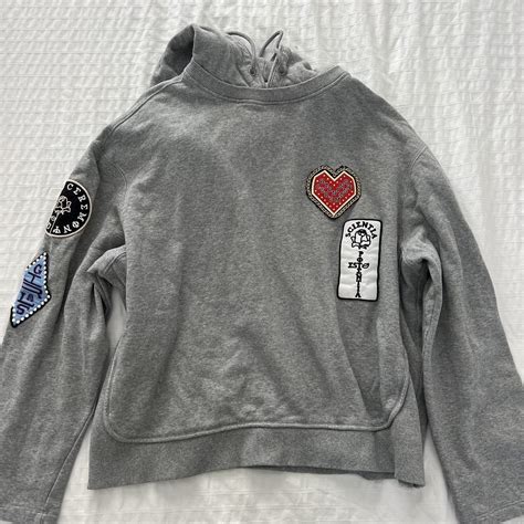 Opening Ceremony Hoodie Grey Size M Hoodie Depop