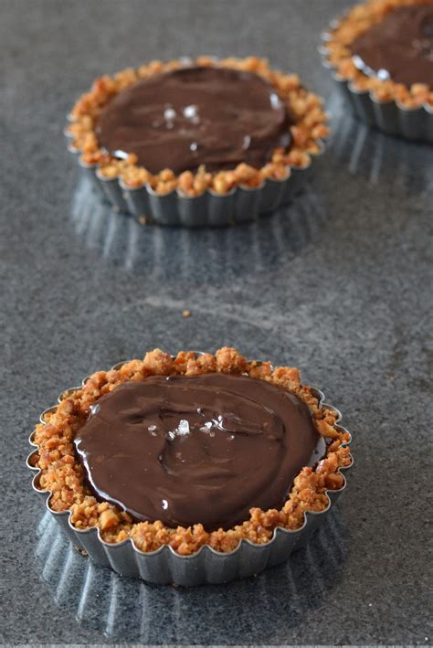 Salted Caramel Chocolate Tarts Recipe Recipe Chocolate Tarts Recipe