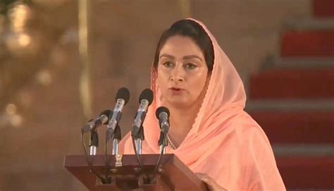 Modi Sticks With Harsimrat Kaur Badal Picks Her Over Husband Sukhbir