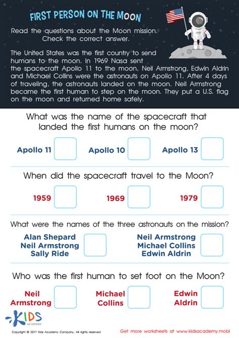 Neil Armstrong Fact Sheet