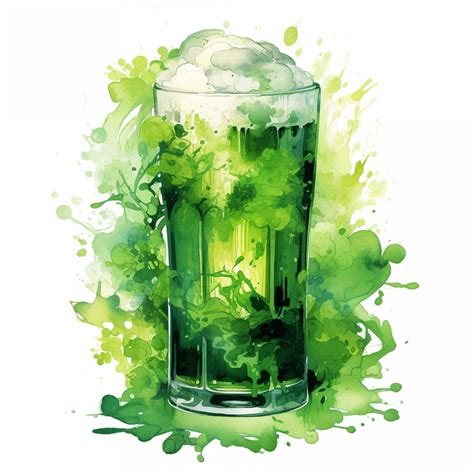 St Patricks Day Green Beer Art Free Stock Photo Public Domain Pictures