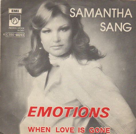 Samantha Sang – Emotions (1977, Vinyl) - Discogs