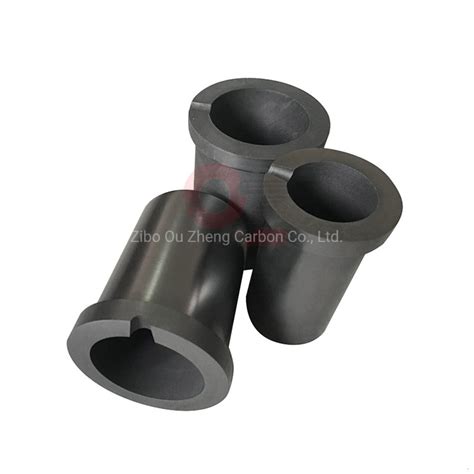 High Density Precious Metal Silver Gold Melting Graphite Crucible For