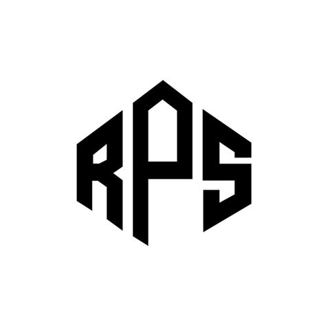 Premium Vector | RPS letter logo design with polygon shape RPS polygon ...