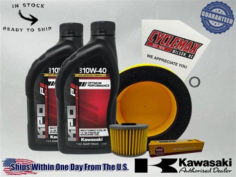 Cyclemax Standard W Tune Up Kit Fits Kawasaki Klx W